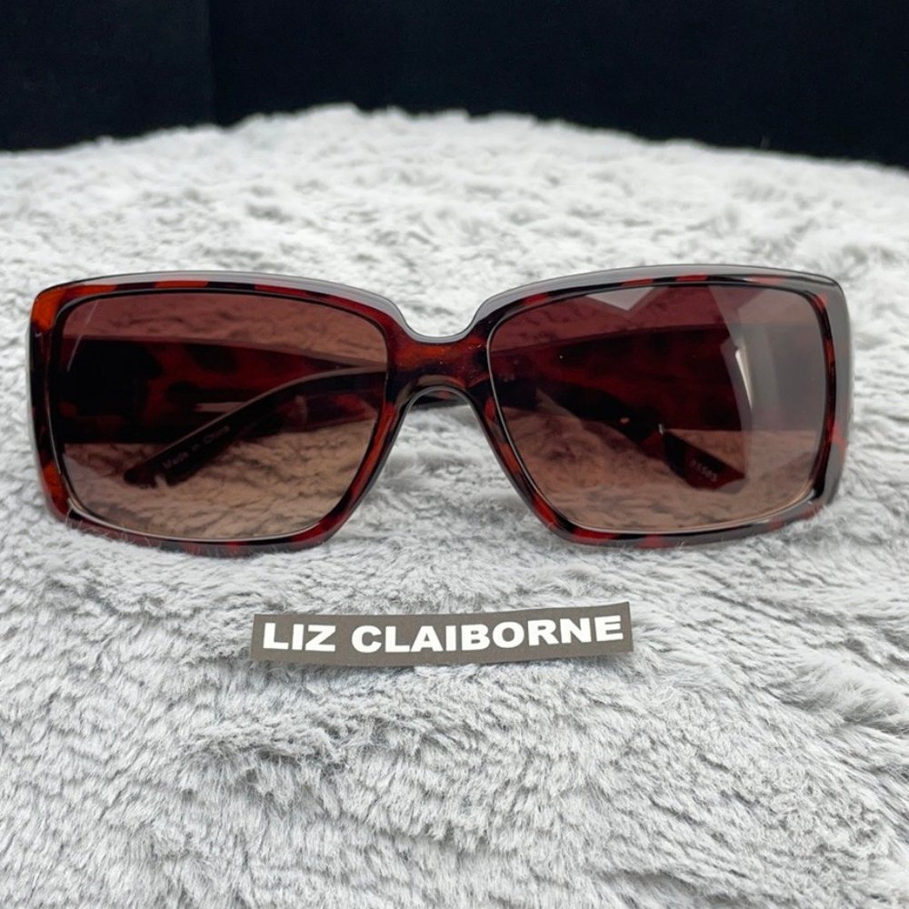 Liz Claiborne Tortoise / Brown Lens NWT - Picture 2 of 10